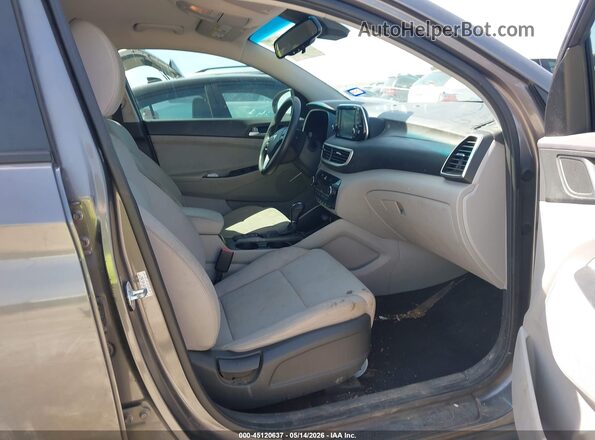KM8J33AL3LU235068 2020 HYUNDAI TUCSON Gray Вид салону спереду