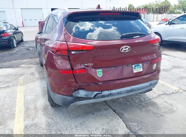 KM8J33AL4KU013654 2019 HYUNDAI TUCSON Burgundy 