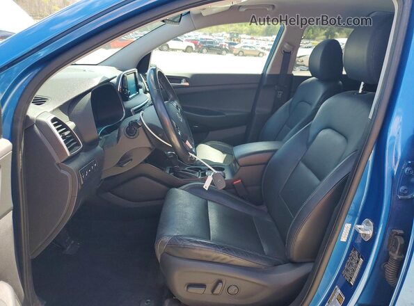 KM8J33AL5KU014599 2019 HYUNDAI TUCSON Blue 