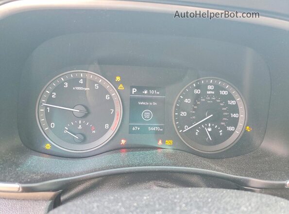 KM8J33AL5KU014599 2019 HYUNDAI TUCSON Blue 