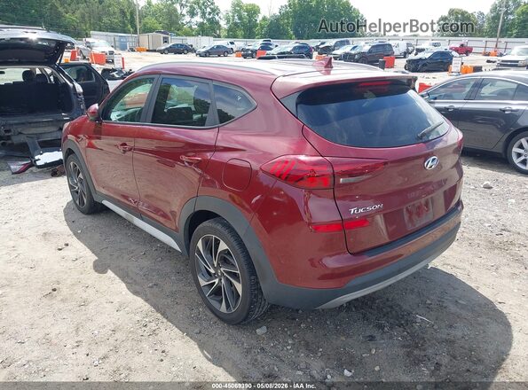 KM8J33AL5LU181465 2020 HYUNDAI TUCSON Red უკანა მარცხენა