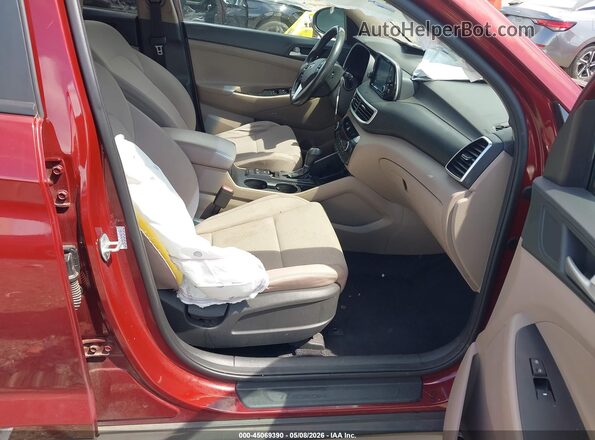 KM8J33AL5LU181465 2020 HYUNDAI TUCSON Red წინა სალონის ხედი