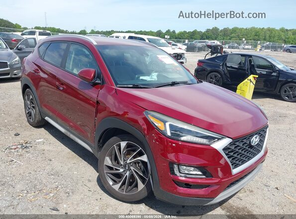 KM8J33AL5LU181465 2020 HYUNDAI TUCSON Red წინა ხედი
