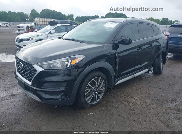 KM8J33AL5MU296522 2021 HYUNDAI TUCSON Black Front left