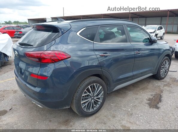 KM8J33AL5MU387113 2021 HYUNDAI TUCSON Gray Trasero derecho