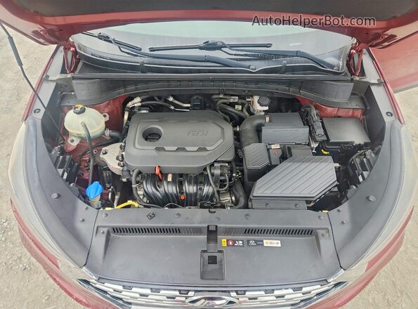 KM8J33AL6KU970805 2019 HYUNDAI TUCSON Red Engine compartment view