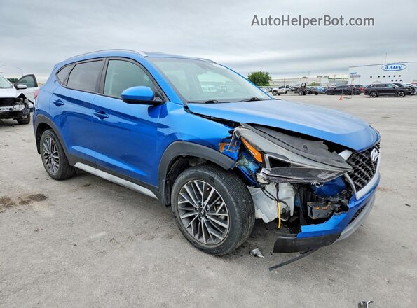 KM8J33AL7KU995552 2019 HYUNDAI TUCSON Blue 