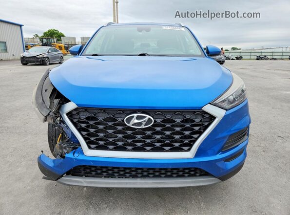 KM8J33AL7KU995552 2019 HYUNDAI TUCSON Blue 