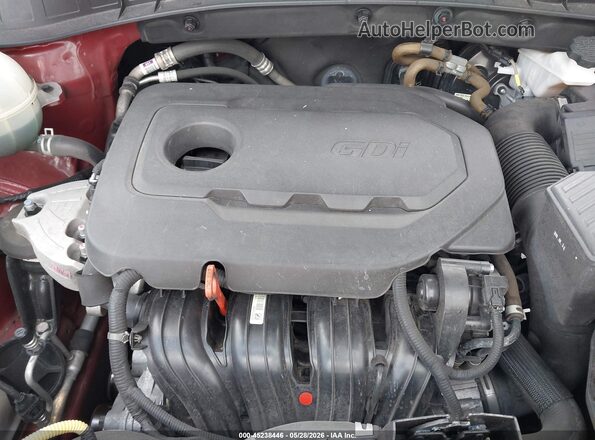 KM8J33AL8LU132261 2020 HYUNDAI TUCSON Burgundy Вид ззаду