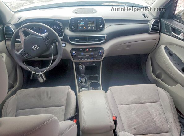 KM8J33AL8LU150016 2020 HYUNDAI TUCSON Silver Вид панелі приладів
