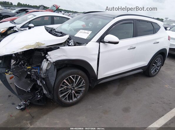 KM8J33AL9MU302757 2021 HYUNDAI TUCSON White Передня ліва чверть