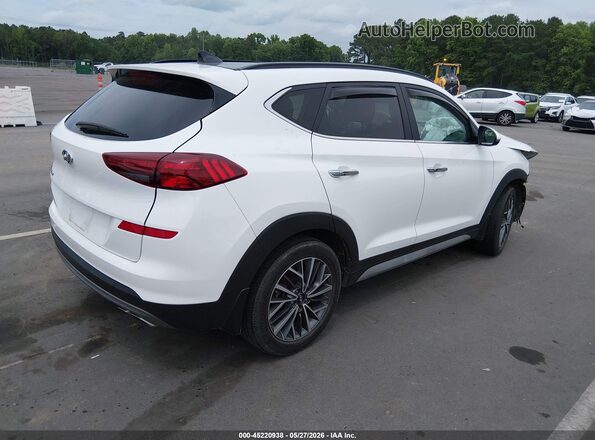 KM8J33AL9MU302757 2021 HYUNDAI TUCSON White Задня права чверть