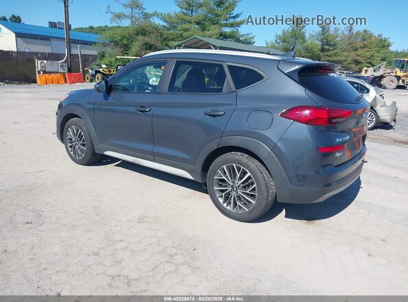KM8J33ALXKU899396 2019 HYUNDAI TUCSON Blue Задня ліва чверть