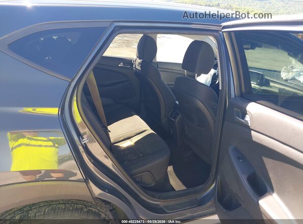 KM8J33ALXKU899396 2019 HYUNDAI TUCSON Blue Вид наклейки з VIN-кодом