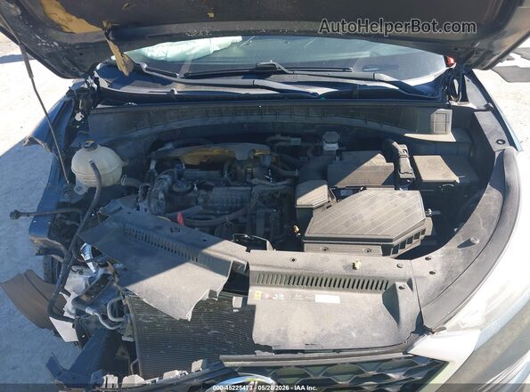 KM8J33ALXKU899396 2019 HYUNDAI TUCSON Blue Вид ззаду