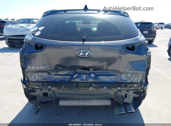 KM8J33ALXMU339896 2021 HYUNDAI TUCSON Gray Front view