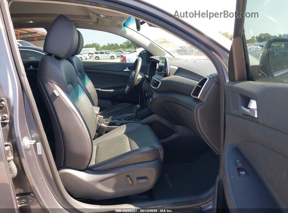 KM8J33ALXMU339896 2021 HYUNDAI TUCSON Gray Front interior view