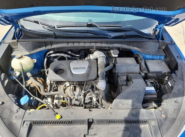 KM8J3CA23GU105644 2016 HYUNDAI TUCSON Blue 