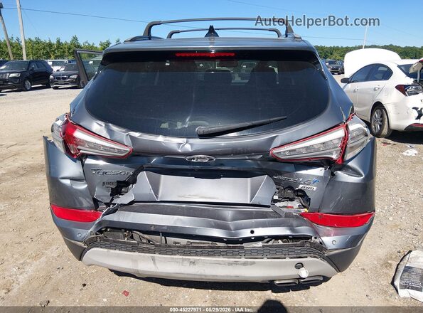 KM8J3CA2XHU290065 2017 HYUNDAI TUCSON Gray წინა ხედი