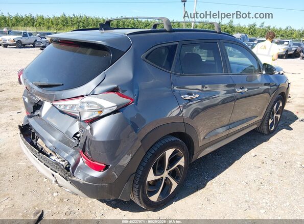 KM8J3CA2XHU290065 2017 HYUNDAI TUCSON Gray უკანა მარჯვენა