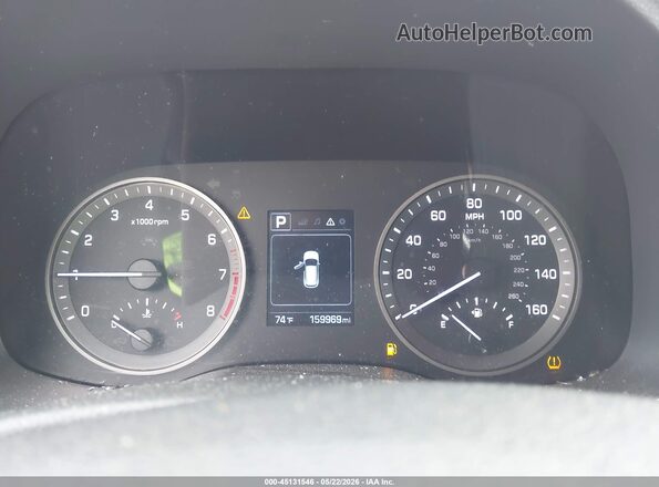 KM8J3CA40GU156875 2016 HYUNDAI TUCSON Черный Вид задних сидений