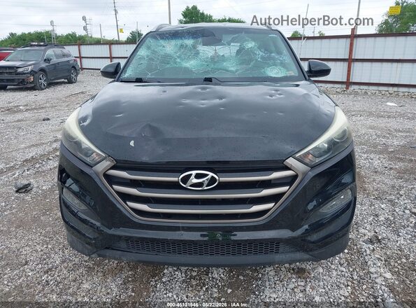KM8J3CA40GU156875 2016 HYUNDAI TUCSON Черный Вид щитка приборов