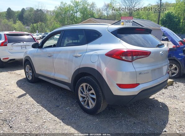 KM8J3CA40JU757212 2018 HYUNDAI TUCSON Silver უკანა მარცხენა