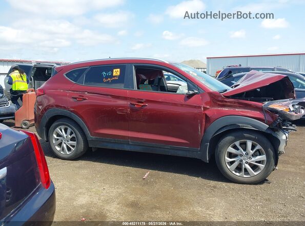 KM8J3CA40KU015085 2019 HYUNDAI TUCSON Red Vista del cuadro de instrumentos