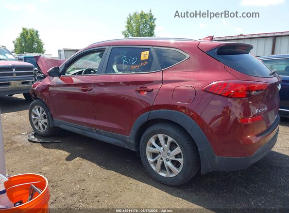 KM8J3CA40KU015085 2019 HYUNDAI TUCSON Red Vista interior trasera
