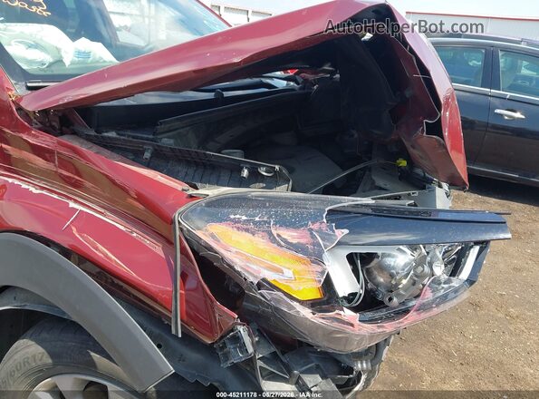 KM8J3CA40KU015085 2019 HYUNDAI TUCSON Red Vista trasera