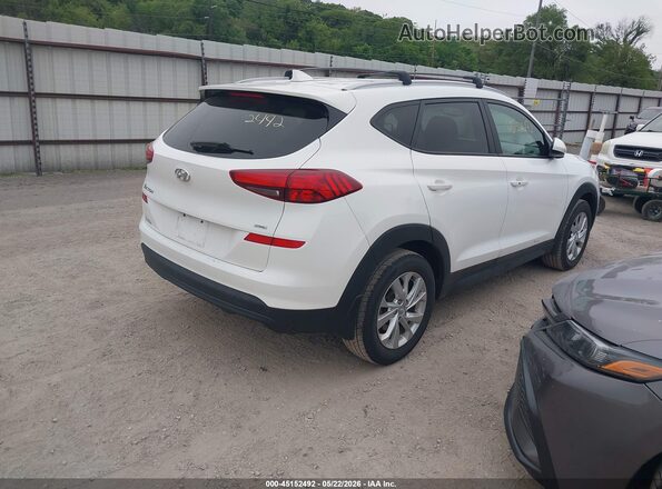 KM8J3CA40LU248918 2020 HYUNDAI TUCSON Белый Задняя правая четверть