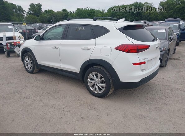 KM8J3CA40LU248918 2020 HYUNDAI TUCSON Белый Задняя левая четверть