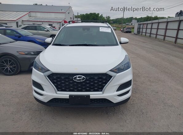 KM8J3CA40LU248918 2020 HYUNDAI TUCSON Белый Вид щитка приборов