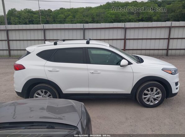 KM8J3CA40LU248918 2020 HYUNDAI TUCSON Белый Вид задней части салона