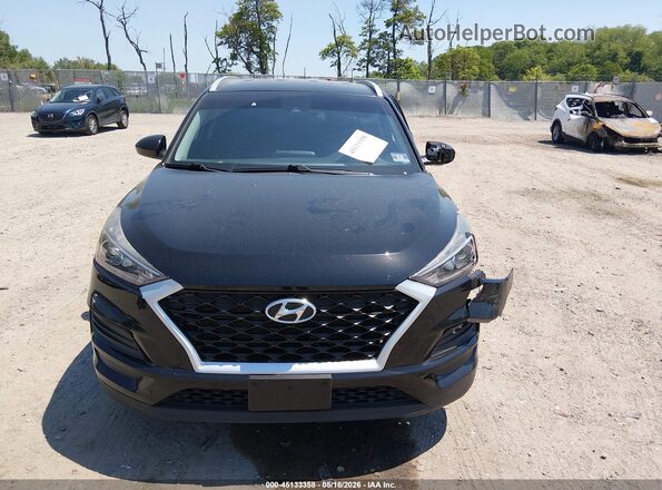 KM8J3CA41KU055689 2019 HYUNDAI TUCSON Black ხელსაწყოთა პანელის ხედი