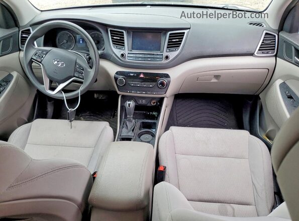 KM8J3CA42JU621308 2018 HYUNDAI TUCSON Gray 