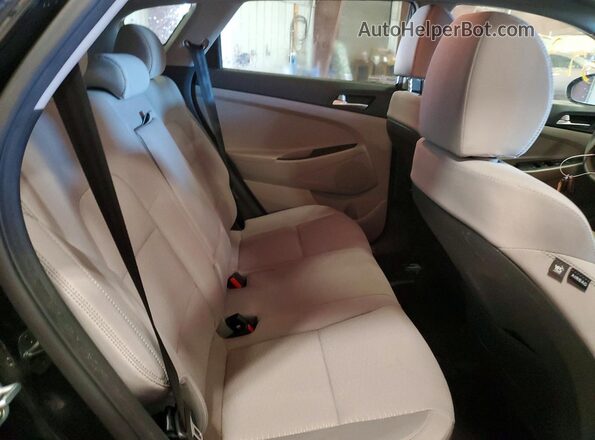 KM8J3CA43LU134699 2020 HYUNDAI TUCSON Black უკანა სავარძლების ხედი
