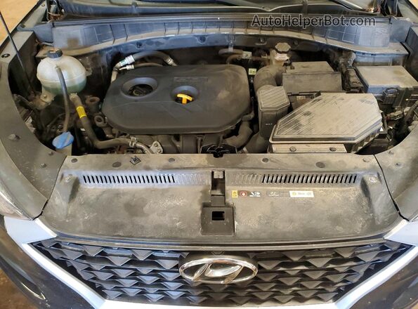 KM8J3CA43LU134699 2020 HYUNDAI TUCSON Black უკანა სალონის ხედი