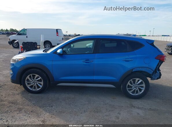 KM8J3CA44JU720051 2018 HYUNDAI TUCSON Blue სალონის 360-გრადუსიანი ხედი
