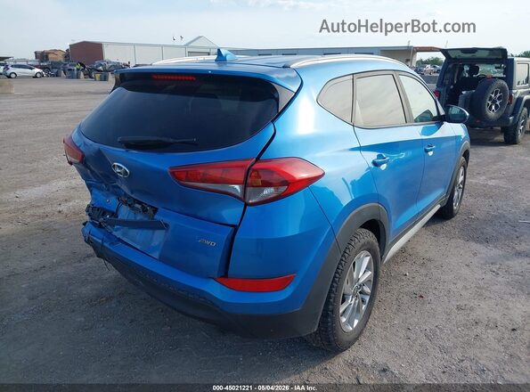 KM8J3CA44JU720051 2018 HYUNDAI TUCSON Blue უკანა მარჯვენა