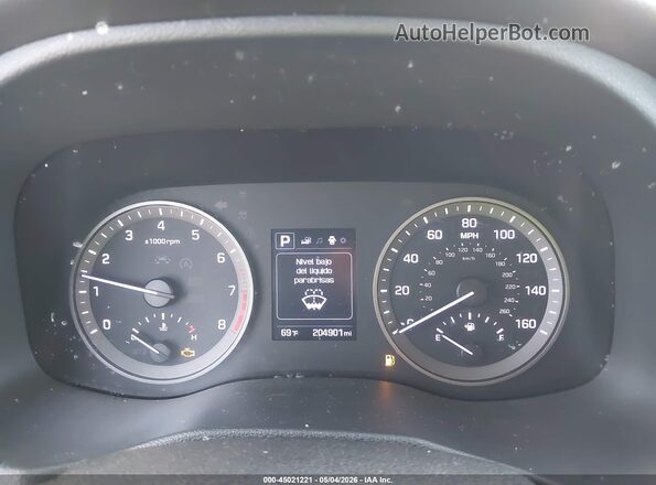 KM8J3CA44JU720051 2018 HYUNDAI TUCSON Blue უკანა სავარძლების ხედი