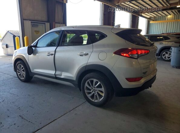 KM8J3CA44JU760484 2018 HYUNDAI TUCSON Silver Հետևի ձախ