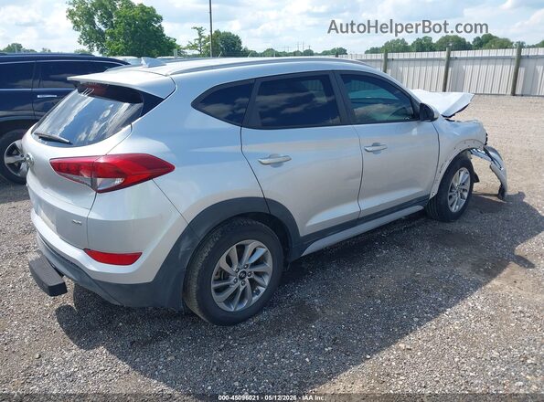 KM8J3CA44JU778662 2018 HYUNDAI TUCSON Серебряный Задняя правая четверть