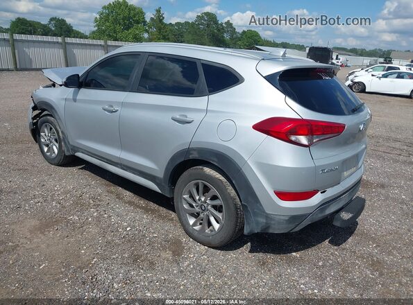 KM8J3CA44JU778662 2018 HYUNDAI TUCSON Серебряный Задняя левая четверть