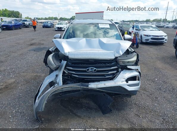KM8J3CA44JU778662 2018 HYUNDAI TUCSON Серебряный Вид щитка приборов