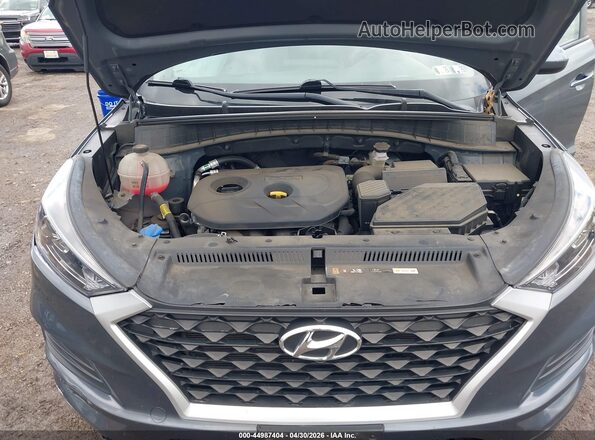 KM8J3CA44MU373678 2021 HYUNDAI TUCSON Синий Вид сзади