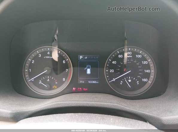 KM8J3CA46HU531153 2017 HYUNDAI TUCSON Белый Вид задних сидений