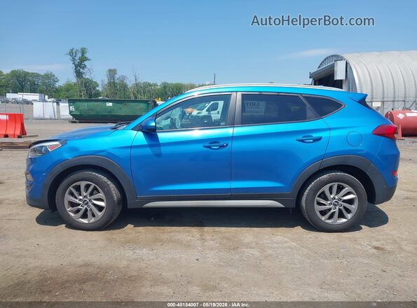 KM8J3CA47JU614516 2018 HYUNDAI TUCSON Blue Vista interior de 360 grados
