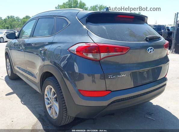 KM8J3CA49JU741235 2018 HYUNDAI TUCSON Light Blue Задняя левая четверть