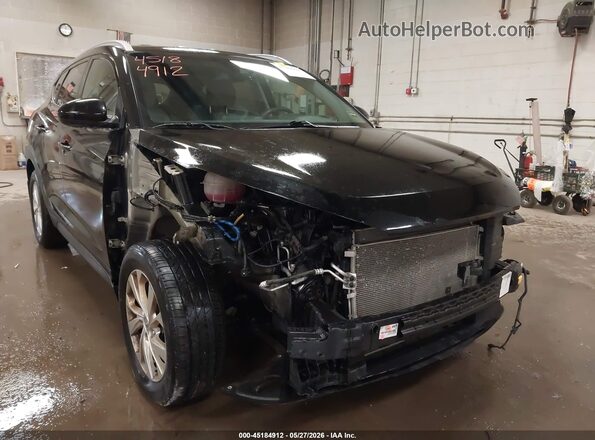 KM8J3CA49MU352941 2021 HYUNDAI TUCSON Black წინა ხედი